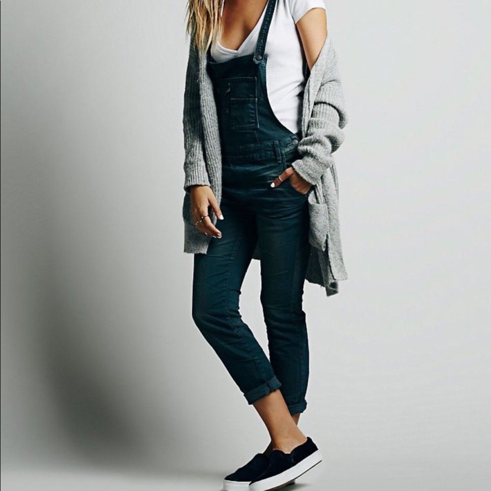 Freepeople Denim overalls